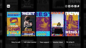 Videohive Street Wear Instagram Reels 45777757 Product Promo template preview