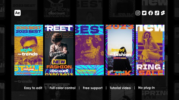 Videohive Street Wear Instagram Reels 45777757 Product Promo template preview