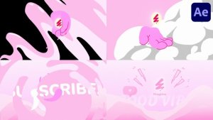 Videohive Cloud Cute Logo Reveal for After Effects Logo Stings template preview
