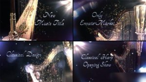 Videohive Harp - Classical Instrument Title Openers template preview