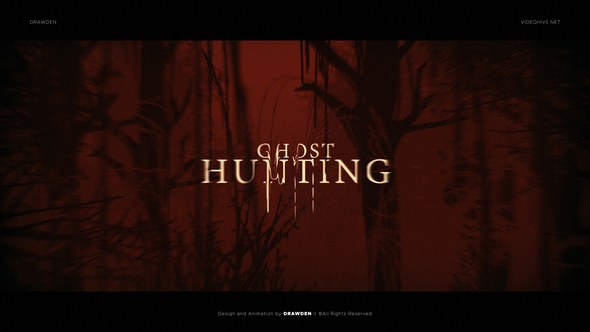 Videohive Suspense Thriller Cinematic Trailer Titles template preview