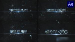 Videohive Shattered Opener for After Effects Openers template preview