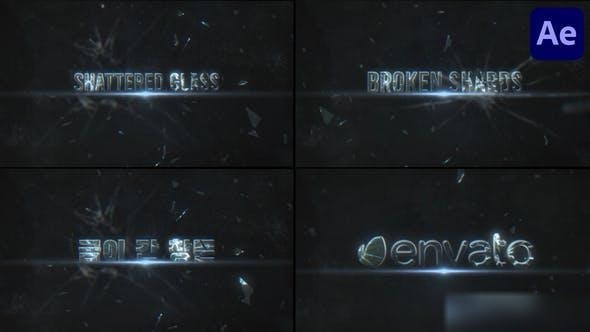Videohive Shattered Opener for After Effects Openers template preview