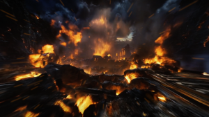 Videohive Hell Bridge Opener Logo Stings template preview