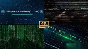 Videohive Search in Digital Space Openers template preview