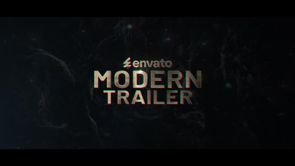 Videohive Modern Trailer 53937222 Openers template preview