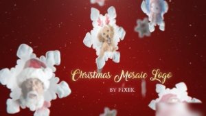 Videohive Christmas Mosaic Logo | After Effects Openers template preview