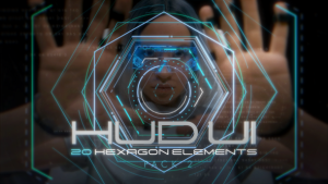 Videohive Hud UI Hexagon Elements - Pack 2 Elements template preview