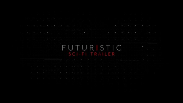 Videohive Futuristic Cinematic Sci-fi Trailer Video Displays template preview