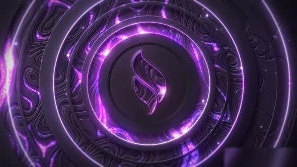 Videohive Luxury Neon Logo Logo Stings template preview