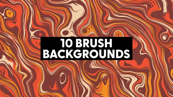 Videohive Brush Backgrounds 47862980 Elements template preview
