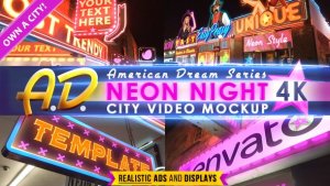 Videohive Neon City Titles Intro | AD Openers template preview