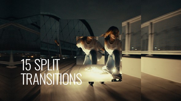 Videohive Split Transitions 60364833 Elements template preview