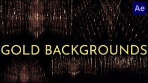 Videohive Gold Backgrounds for After Effects 51706125 Elements template preview