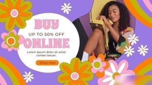 Videohive Floral Fashion Sale Openers template preview