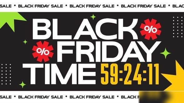 Videohive Black Friday Slider Promo Openers template preview