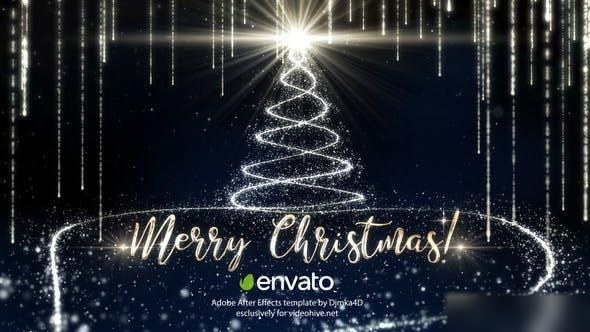 Videohive Christmas Card 22936765 Openers template preview