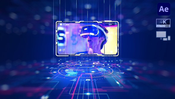 Videohive High Technology Digital Opener Openers template preview