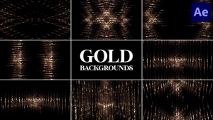 Videohive Gold Backgrounds for After Effects 51387257 Elements template preview