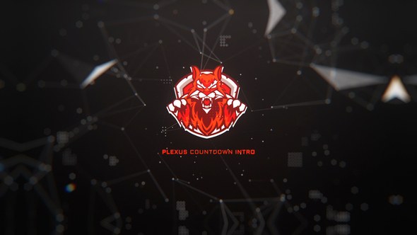 Videohive Plexus Countdown Intro Elements template preview