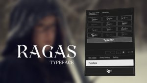 Videohive Animated Typeface - Ragas Titles template preview