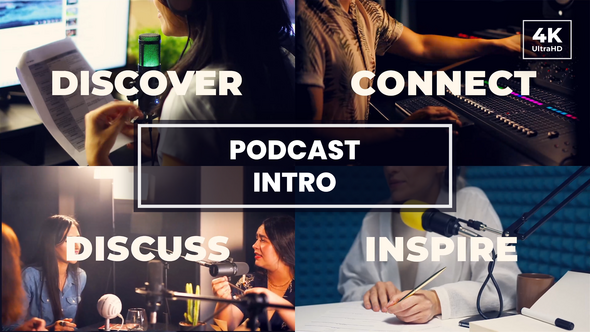 Videohive Podcast Intro Opener 53884048 Openers template preview