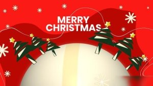 Videohive Christmas World Logo reveal Logo Stings template preview