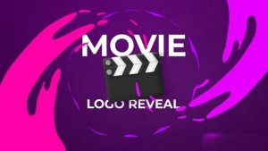 Videohive Clapperboard Movie Logo Reveal Logo Stings template preview