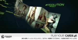 Videohive Play Your Cards Openers template preview