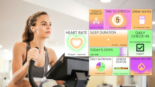 Videohive Healthcare Widget Elements template preview