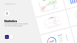 Videohive Statistics - Corporate CSV Data Driven Infographics Infographics template preview