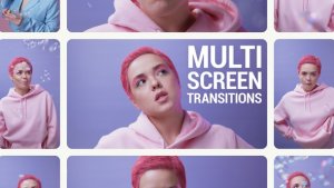 Videohive Multiscreen Transitions 44089726 Elements template preview