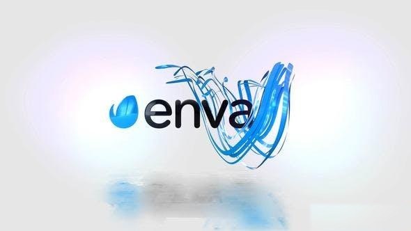 Videohive Stripes Ribbon Logo Logo Stings template preview