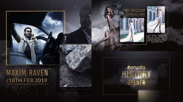 Videohive History Opener 28401386 Openers template preview