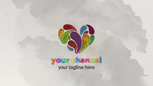 Videohive Art YouTube Channel Intro with Art Logo Reveal Openers template preview