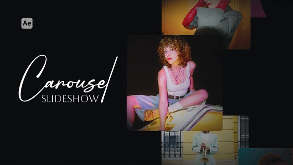 Videohive Carousel Slideshow for After Effects Openers template preview