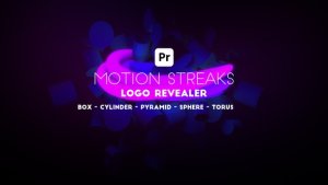Motion Streaks Logo Revealer for Premiere Pro Premiere Pro template preview