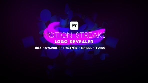Motion Streaks Logo Revealer for Premiere Pro Premiere Pro template preview