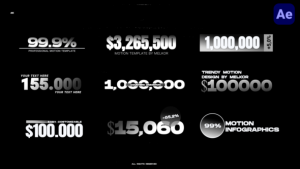 Videohive Counters 59951170 Infographics template preview