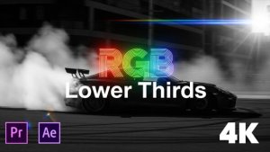 Videohive RGB  Lower Thirds / Black & White Bold Titles вЂ“ Minimal Design Pack Elements template preview