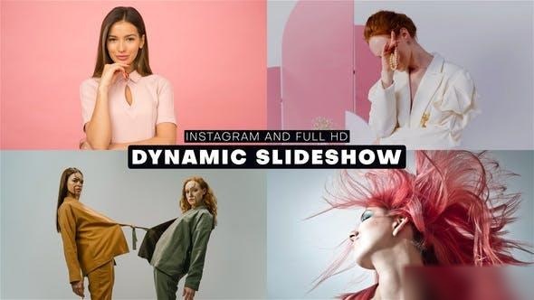 Videohive Dynamic Slideshow 44796190 Openers template preview