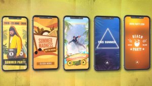 Videohive Summer/Beach Tropical Instagram Stories Product Promo template preview