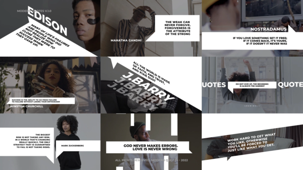 Videohive Massive Big Quotes | After Effects Titles template preview