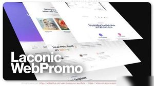 Videohive Laconic Website Promo Openers template preview