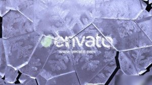 Videohive Ice Break logo reveal Logo Stings template preview
