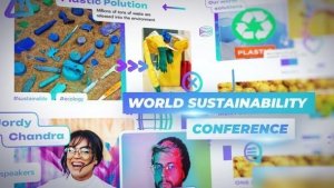 Videohive World Sustainability Conference Openers template preview