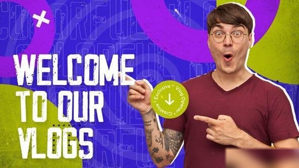 Videohive YouTube Blog Intro 36434464 Openers template preview