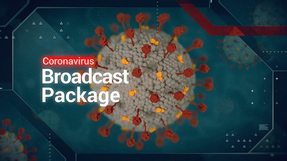 Videohive Coronavirus Broadcast Package | COVID-19 Pack Broadcast-packages template preview