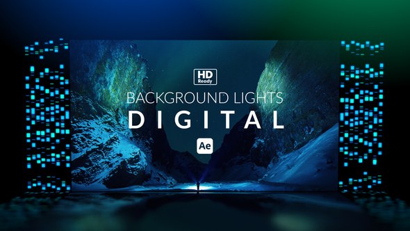 Videohive Background Lights Digital Elements template preview