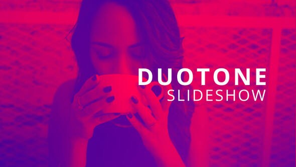 Videohive Duotone Opener Video Displays template preview